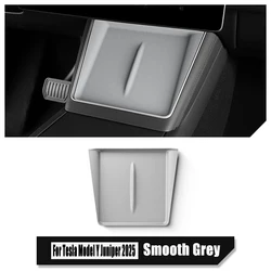 Premium Central Control Wireless Silicone Pad Mobile Phone Anti - Slip Dust Mat - Car Accessories 2025 Edition (Smooth Grey)