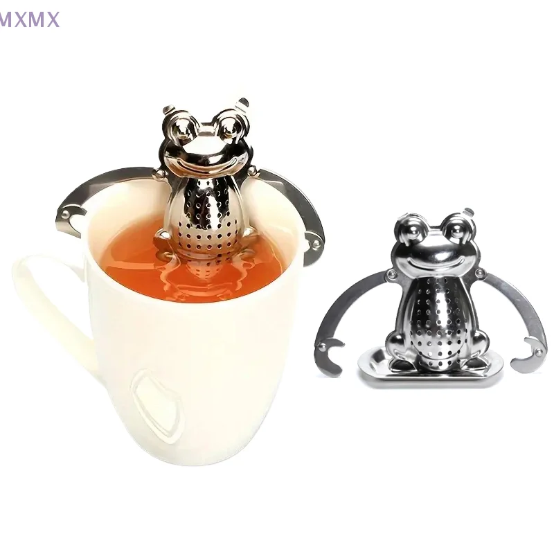 Tea Striner Infuser Stainless Steel Teasoon Filter Seasoning Ball Mesh Reusable Loose Leaf Spice Filter Kitchen Accessorie