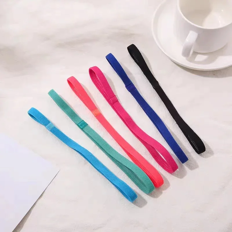 قطعة واحدة من رباط شعر رياضي بسيط للجنسين، شريط سي...