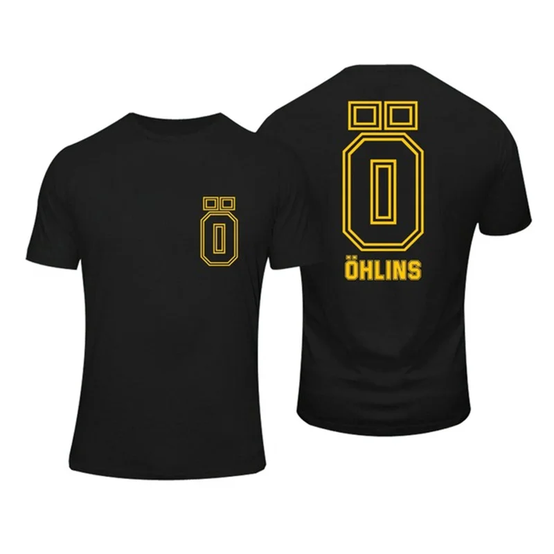 Short Sleeve T Shirt Men Ohlins Shock Suspension Car Motorcycle Sport Racing T Shirt Summer Casual Oversized Short sleeve T-shirts
