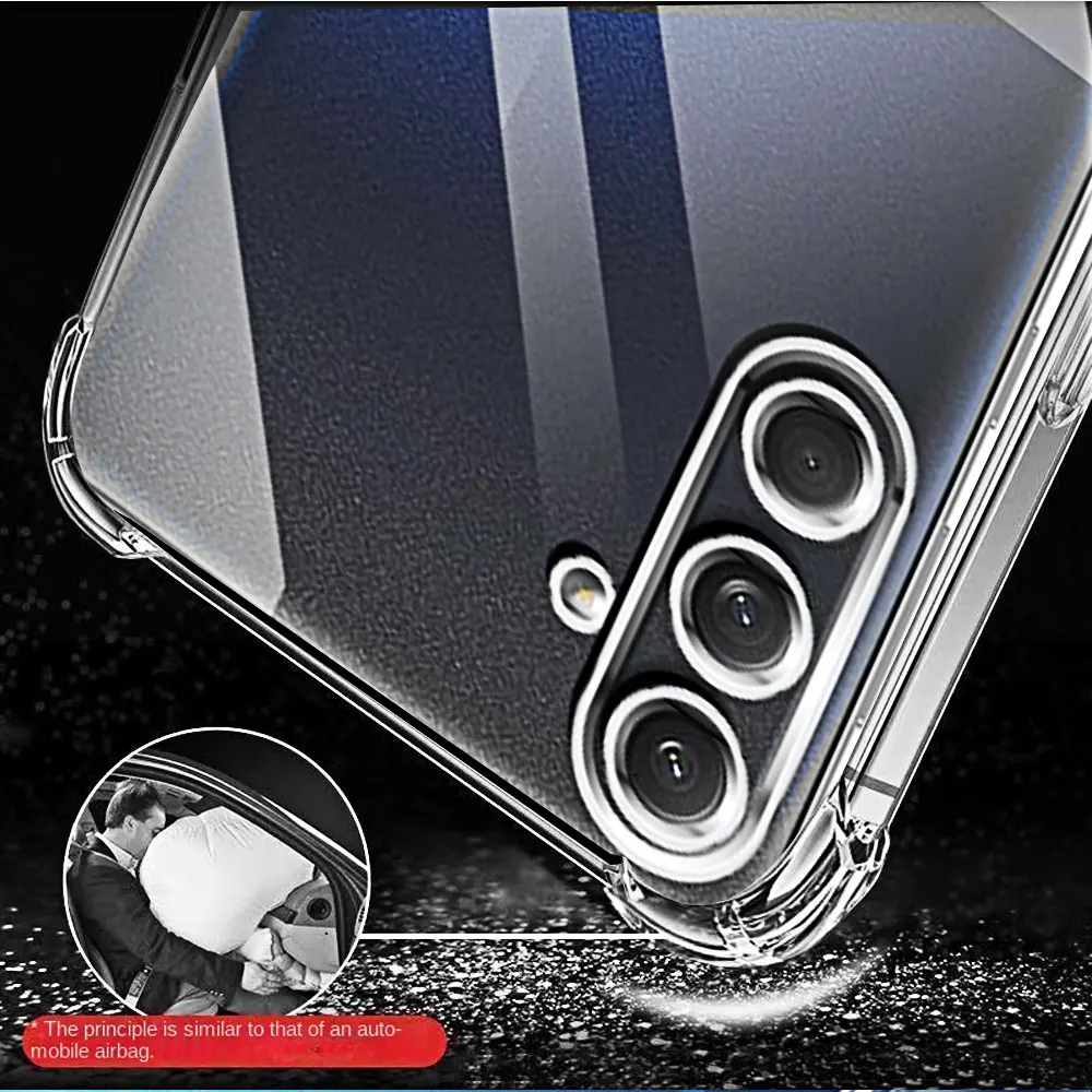 Luxury Clear Transparent TPU Phone Case - Premium Back Cover