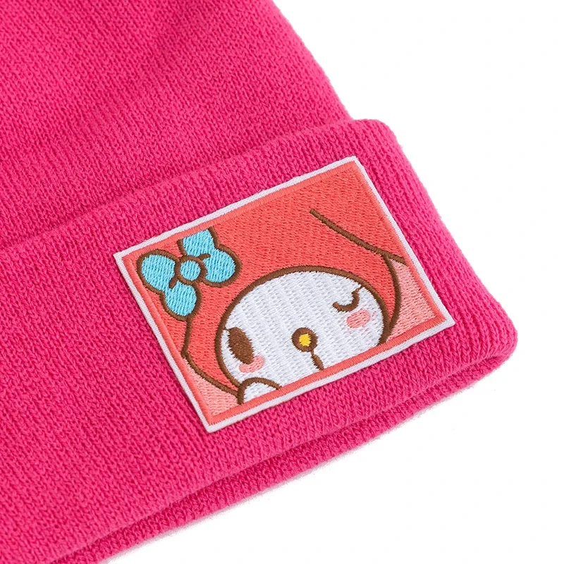 Hot Sale Saniro Hello Kitty Beanie Hat Candy Color Winter Hat