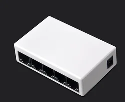 Conmutador de red de 5 cinco puertos, 100m, derivación, concentrador de distribución, divisor de cable de red, monitoreo de negocios y hogar