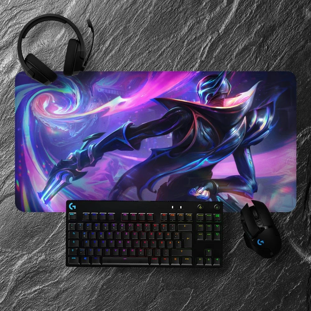 Leagues of Legends LOL Jhin Mousepads Non-slip Lockedge Office Student Gaming Thickened Large Writing Pad Cushion 3