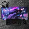 Leagues of Legends LOL Jhin Mousepads Non-slip Lockedge Office Student Gaming Thickened Large Writing Pad Cushion 3