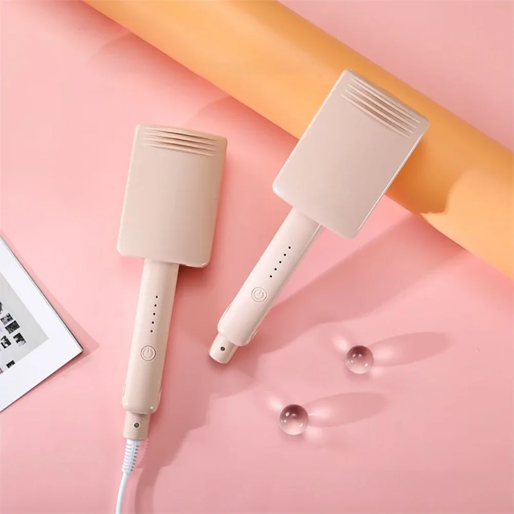 Description Picture 5 of itemPortable Curling Iron Electric Splint Curler Fashion Automatic Roll Curling Stick Water Ripple Curlers Ceramic Panels Fast Heat