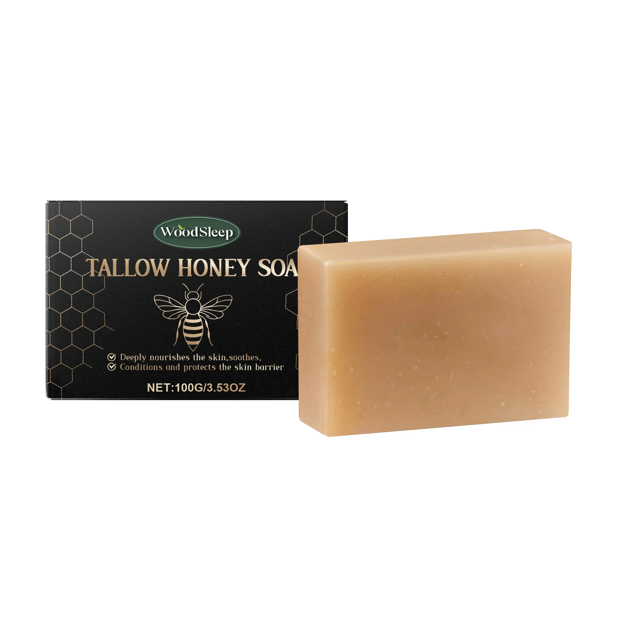 Tallow Soap - A Multi-Purpose Soap for Facial & Body Cleansing & Skincare, Featuring Mildness, Freshness, Comfort & Rich Lather
