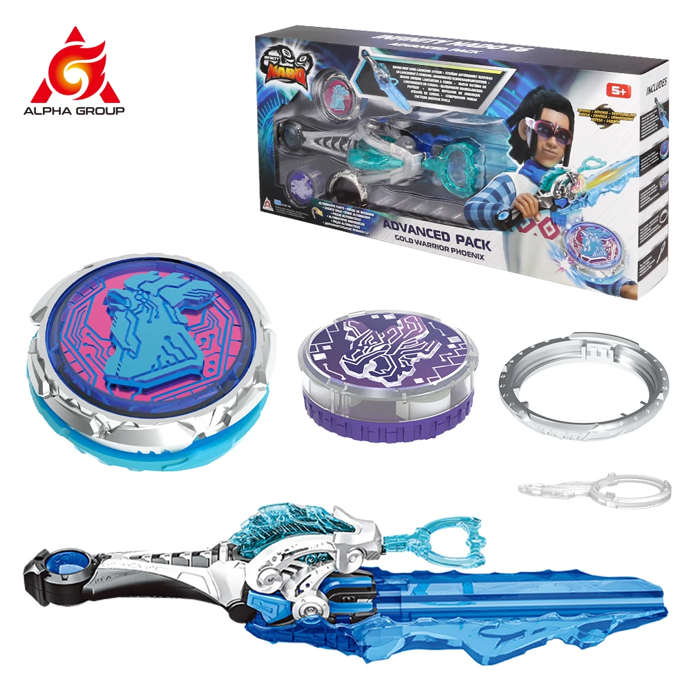 Infinity-Nado-6-Advanced-Pack-Gold-Warrior-Phoenix-Glowing-Spinning-Top ...