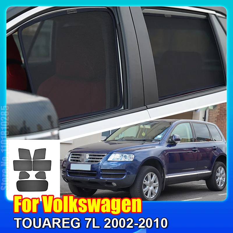 

Солнцезащитный козырек для автомобиля Volkswagen VW TOUAREG 7L 2002-2010, переднее лобовое стекло, заднее боковое стекло, солнцезащитный козырек