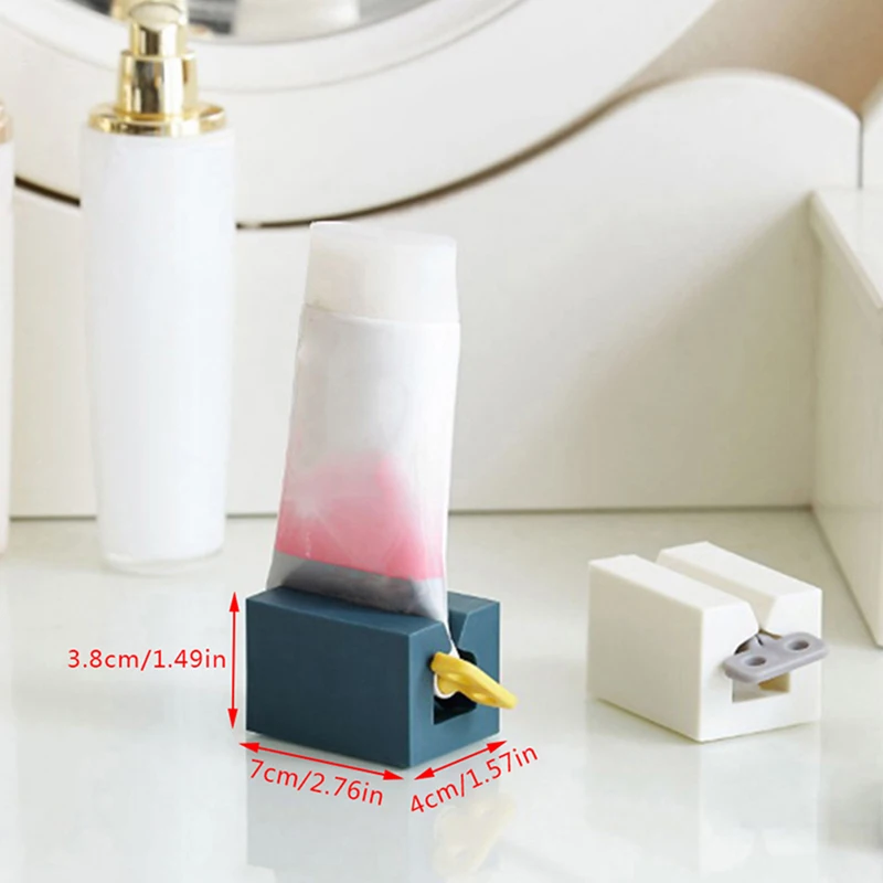 1Pc Bathroom Kitchen Squeeze Tube Squeezer Easy Plastic Press Toothpaste Dispenser 6