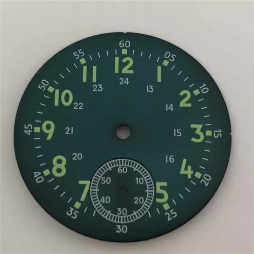 Watch Dial For ETA6498 For Seagull ST3621 Mechanical Movement Repair Replacement Parts Luminous Watch Dial Accessories New watch dial accessories,watch face accessories