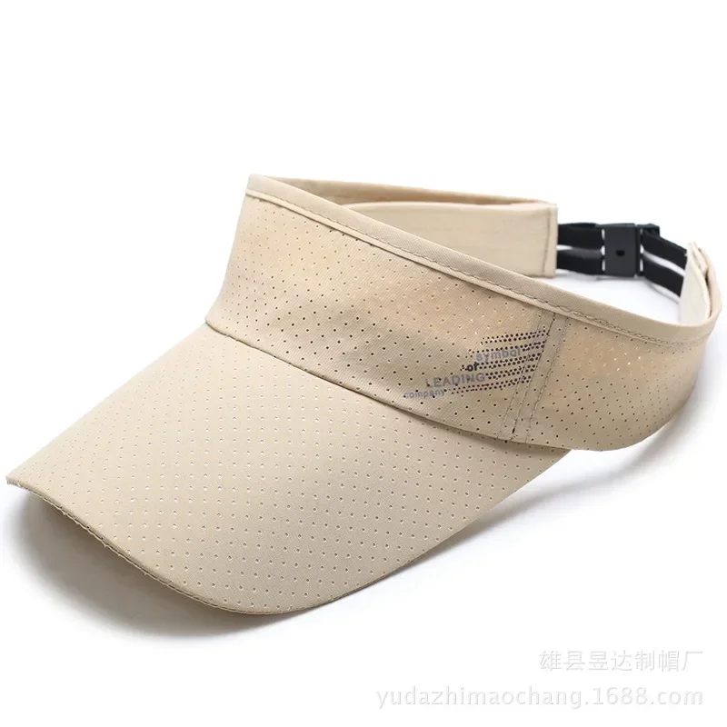 Sports Hat Men and women's summer sun protection quick drying hats mesh hollow top hats outdoor sun shading hats running hat