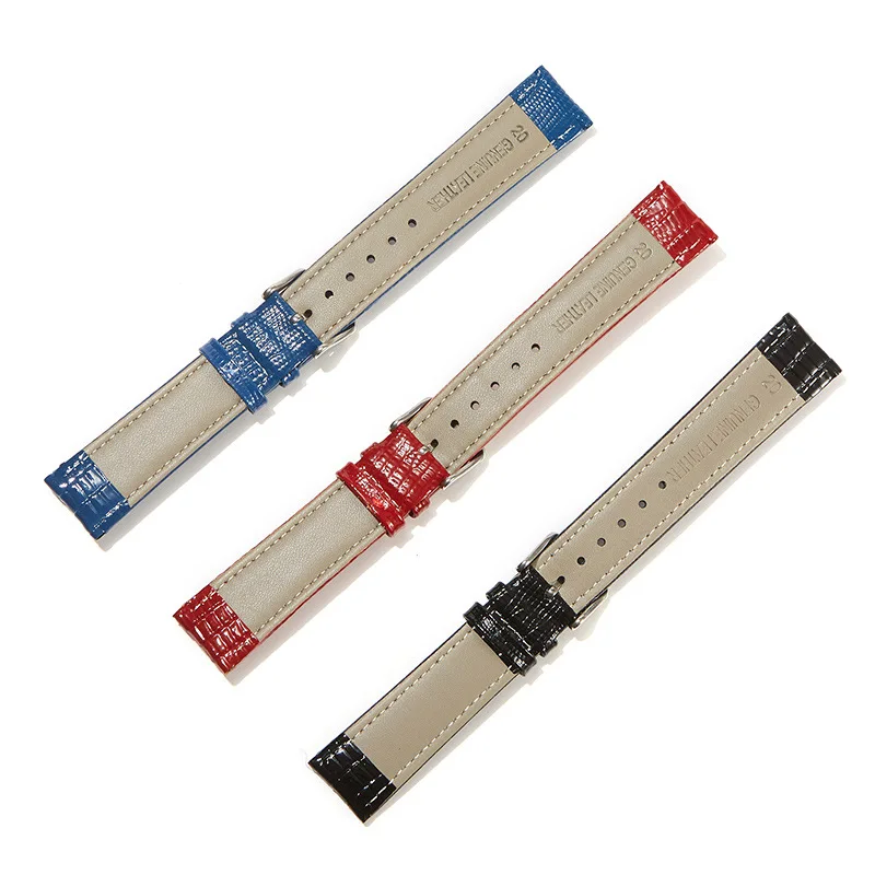 Universal Leather Watch Strap - Premium Waterproof Band with Installation Tool