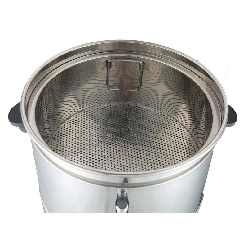 AG-48 dual layer temperature conroler available 48L large sweet steamer maize 110 / 220V Stainless steel Electric Food Steamers