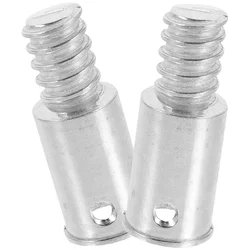 Extension Pole Adapter For Mop Broom Handle Threaded Tip Metal Tips Wood Poles Replacement Repair Kit Heads