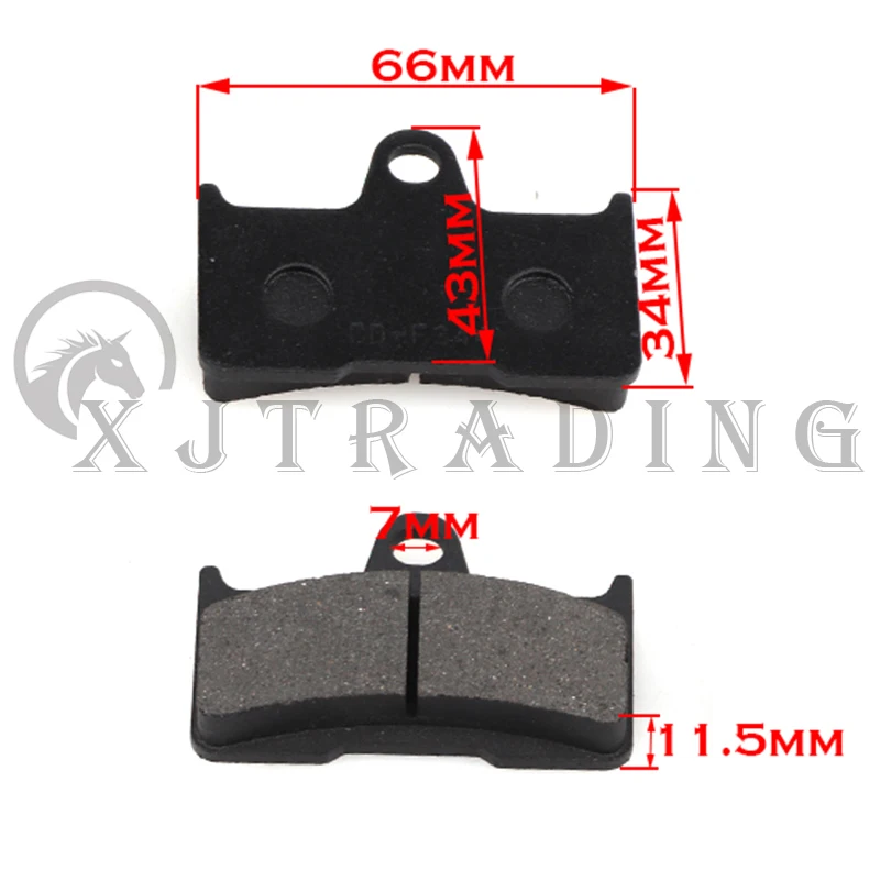 1Pair Rear Brake Pad For CF Moto /CFMoto CF500 500 500CC /CF188 CF600 600 600CC /CF196 ATV UTV