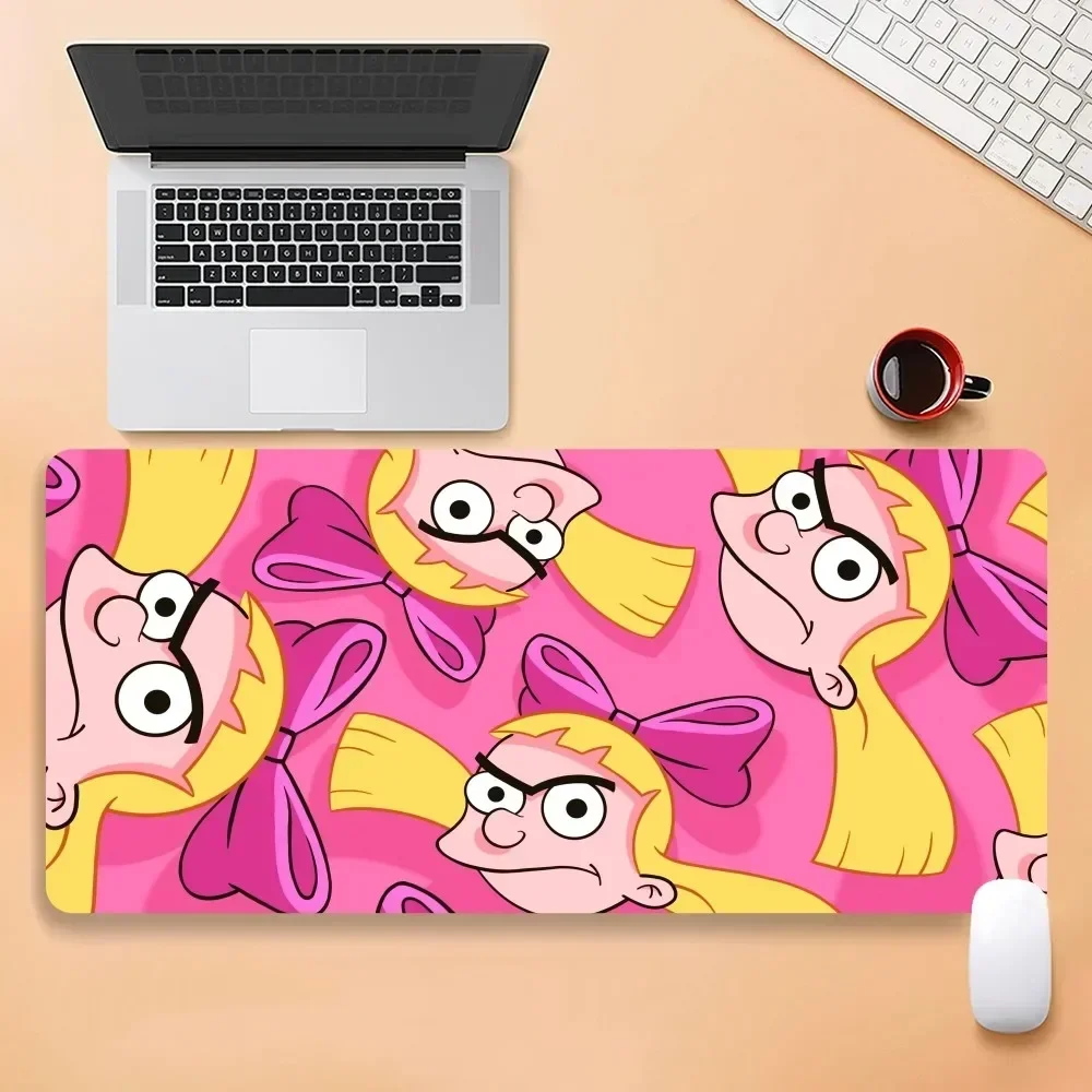 Cartoon H-Hey A-Arnold Funny Mouse Pad Office Large PC Computer Desk Keyboard Game Rubber Big Laptop Table 2