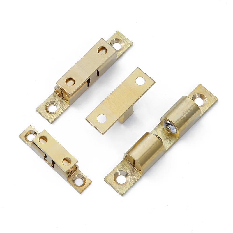 Cabinet Door Catch Adjustable Spring Ball Latch Furniture Door Closer Screws 40mm/50mm/60mm/70mm door closer door latch
