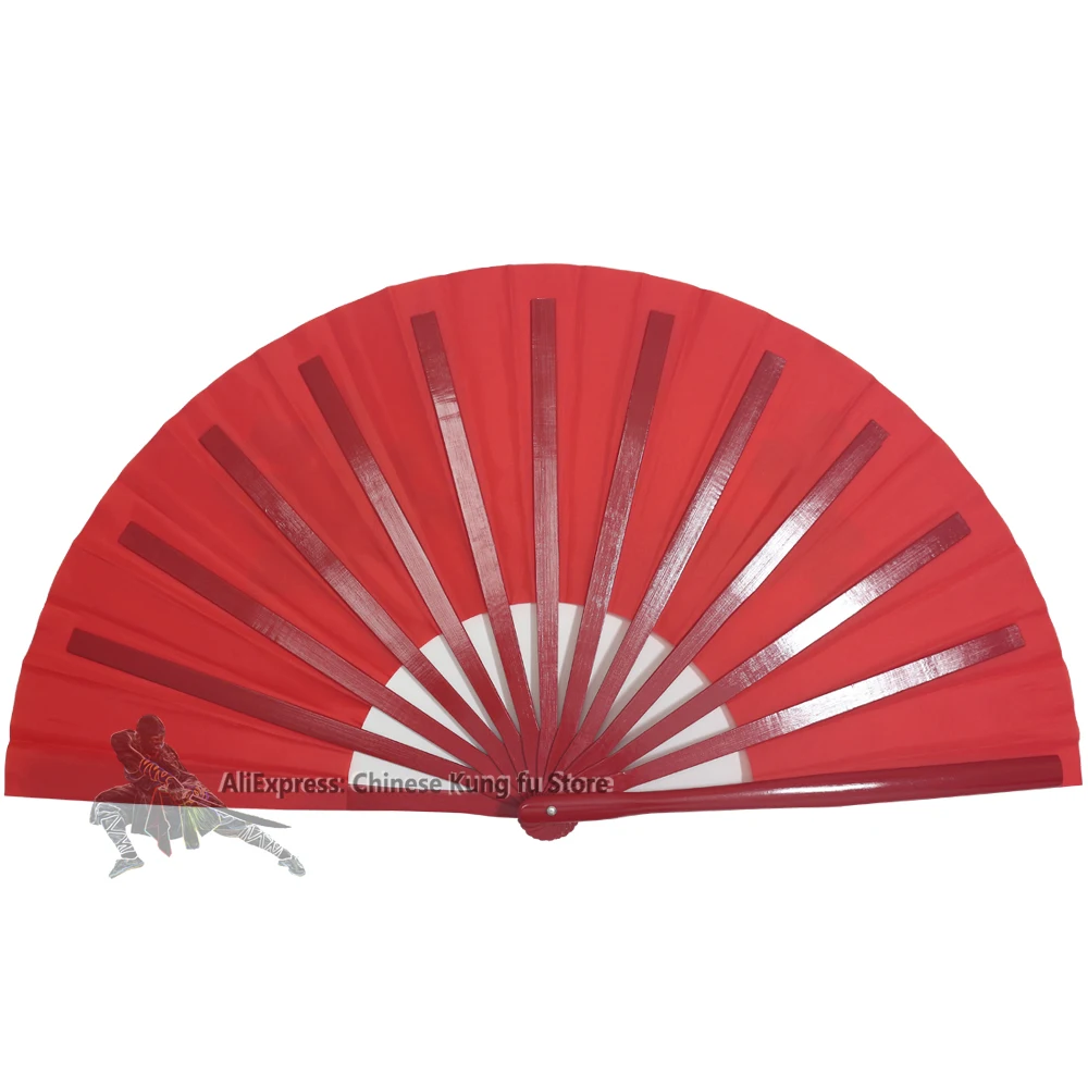 Bamboo Left and Right Hand Tai Chi Fans Wushu Martial arts Training Weapons Kung fu Dancing Performance Fan High Quality