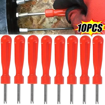 10/1Pcs Tire Valve Core Removal Tools Tyre Valve Core Wrench Spanner Tire Repair Tool Core Screwdriver for Car Bicycle Car Tools 1