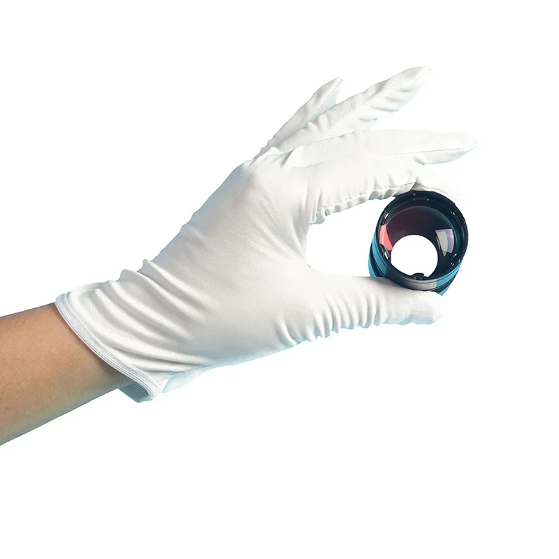 Ultra -fine dust -free cloth gloves suitable etiquette jewelry glasses watch anti -sweat anti -handprints etiquette gloves jewelry gloves