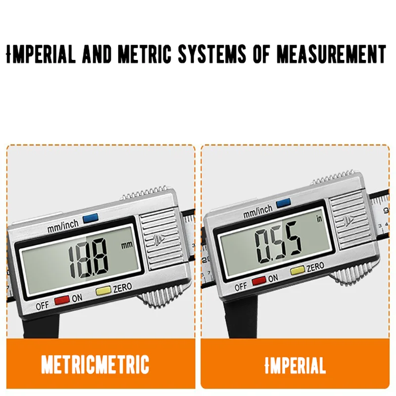 Measuring Tool Stainless Steel Digital Caliper 150mm/100mm Messschieber paquimetro instrument plastic Vernier Calipers