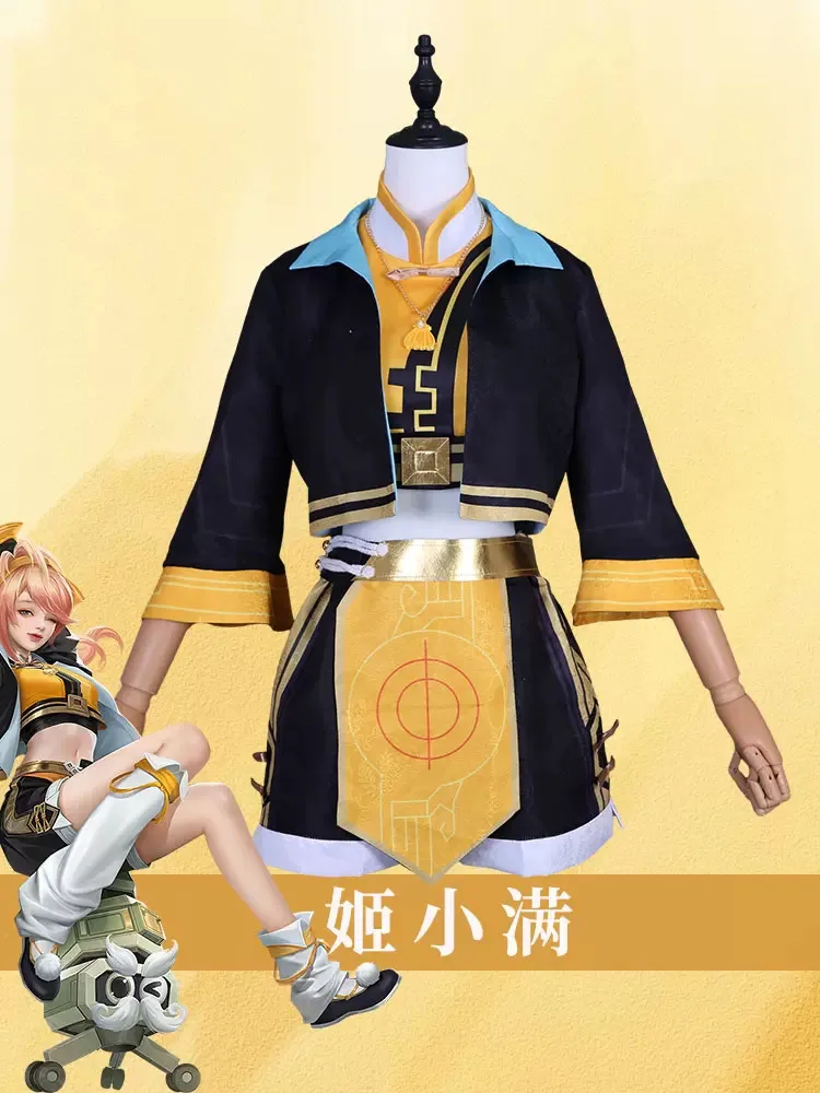 

Spot Goods Cos Honor Of Kings Game Cosplay Ji Xiaoman Women's New Hero Full Set Costume