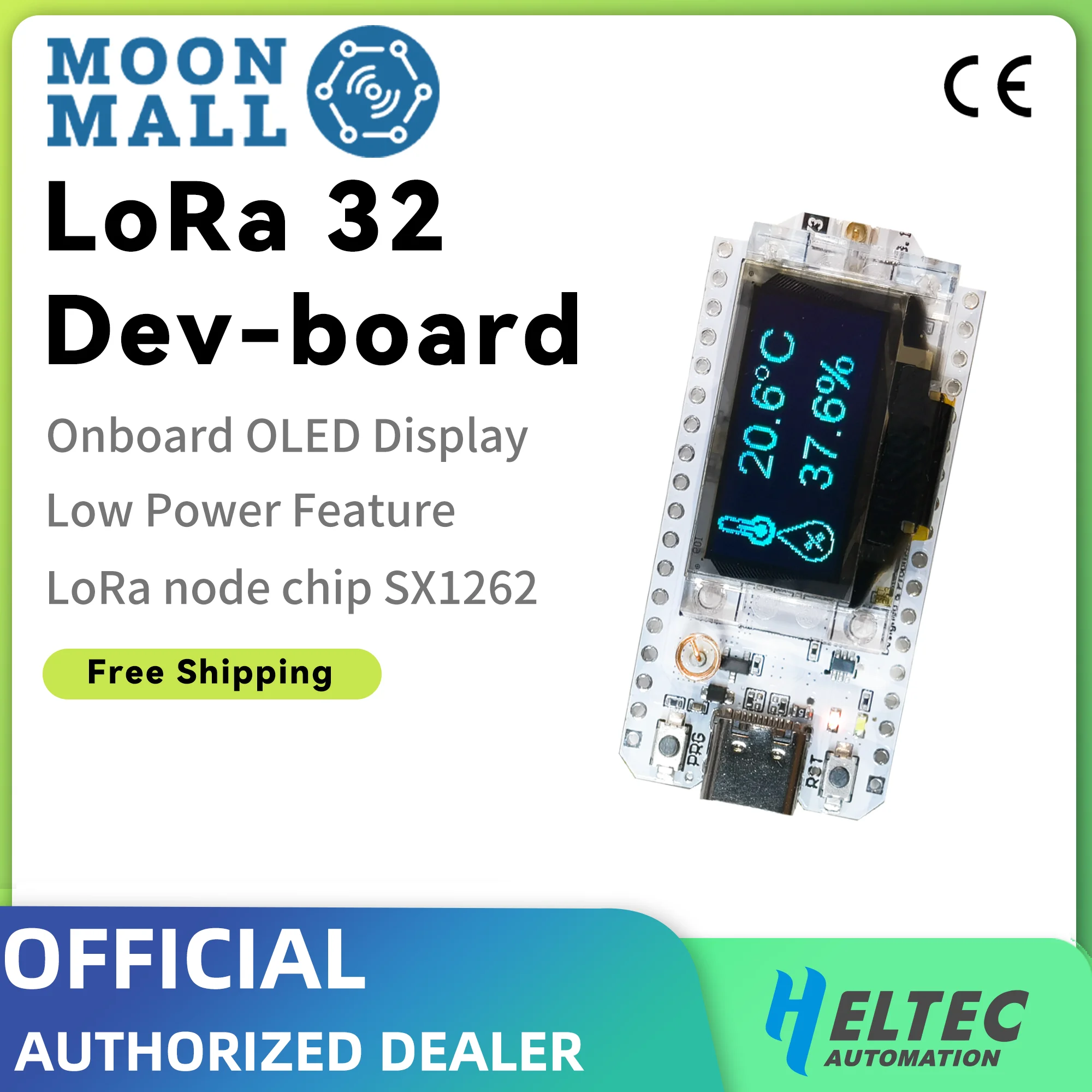 Lua　3点セット Heltec Meshtastic LoRa WIFI LoRa 32 V3 Dev-Board SX1262