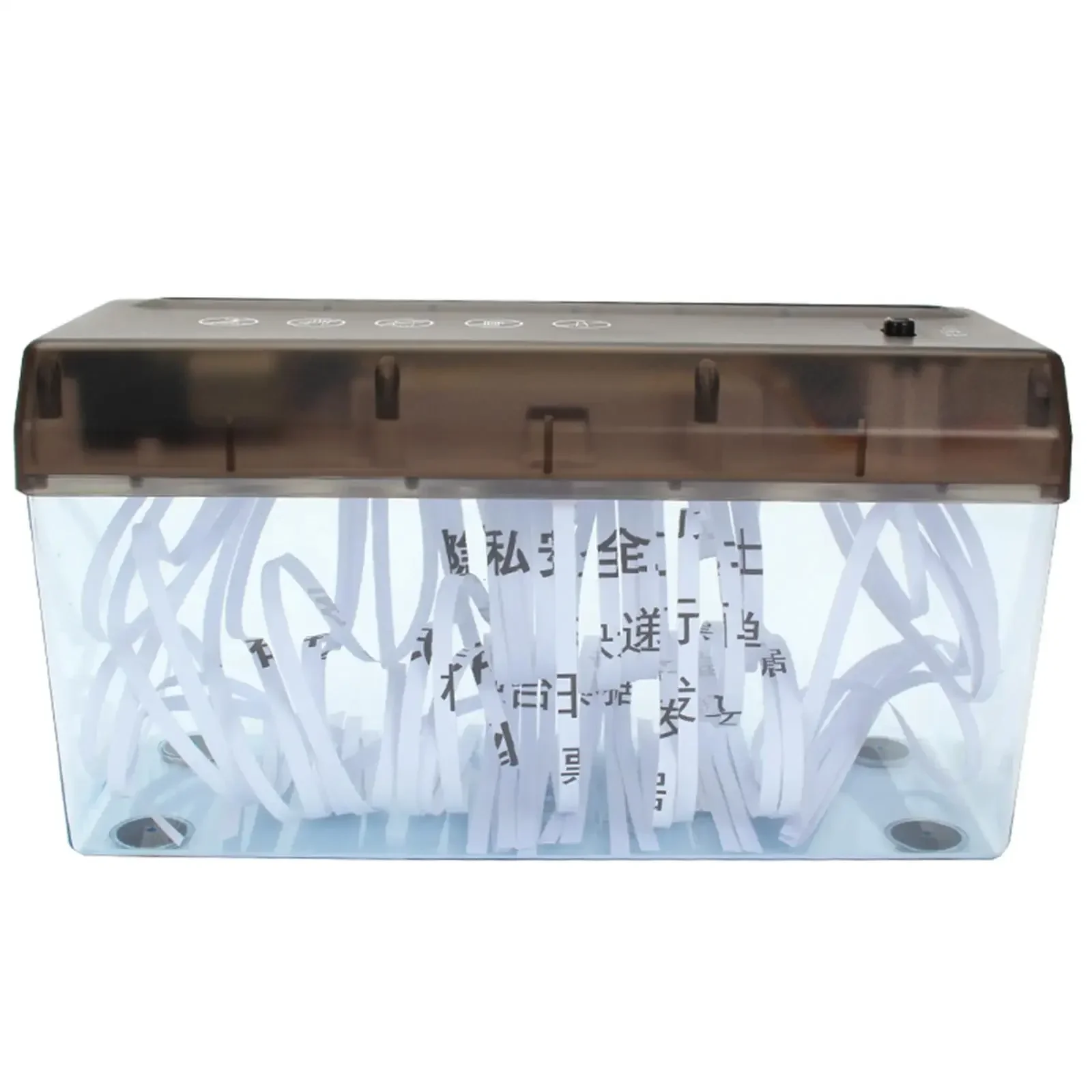 Mini Electric Paper Shredder A4 Portable Paper Cutter USB/Battery Powered Paper Invoice File Smasher Tool for Home Office School