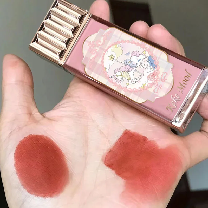 Lip Makeup Flower Knows Chocolate Shop Cloud Lip Cream Milk Tea Color