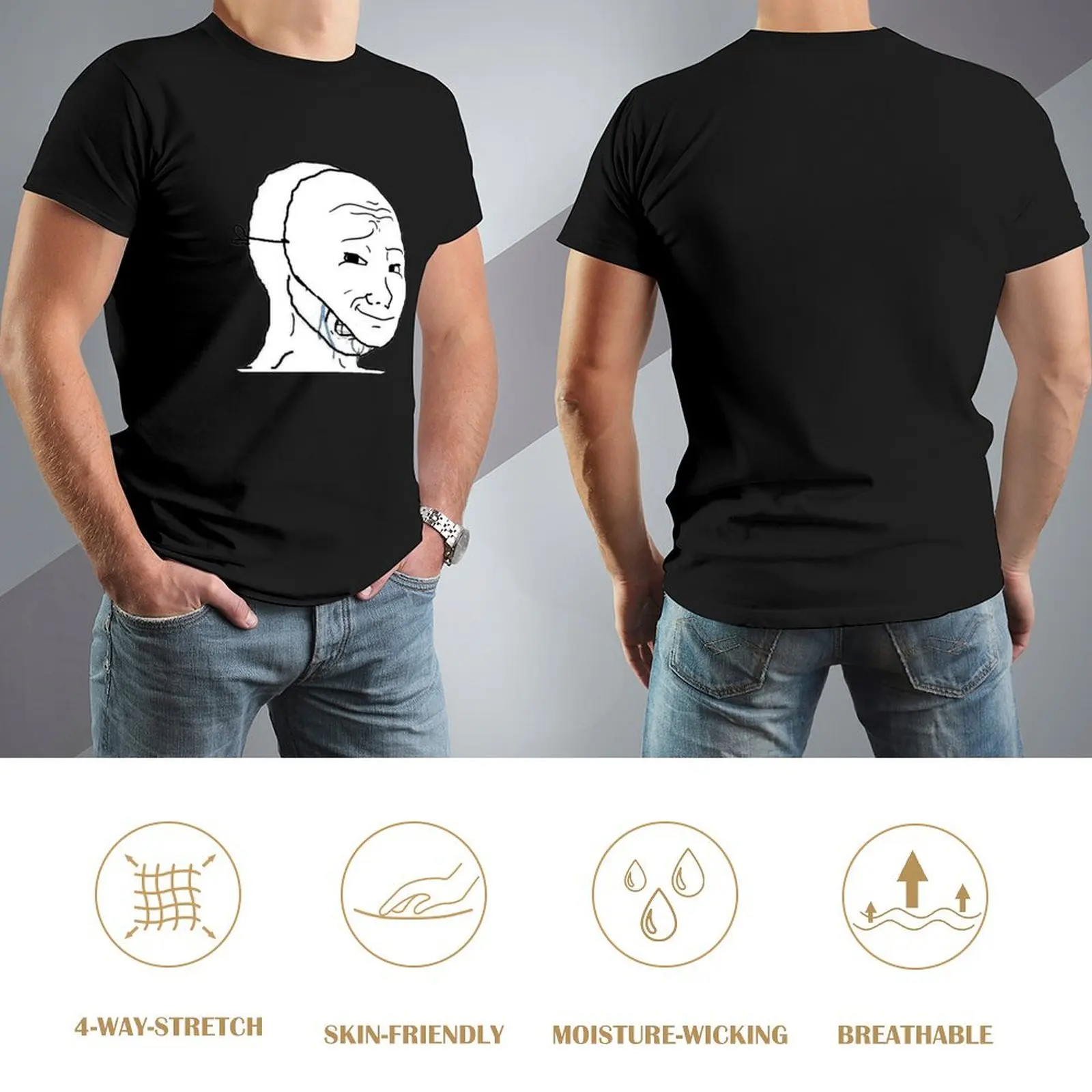 Wojak Sad Face Tank Top: The Ultimate Expression of Emotional Irony in  Streetwear