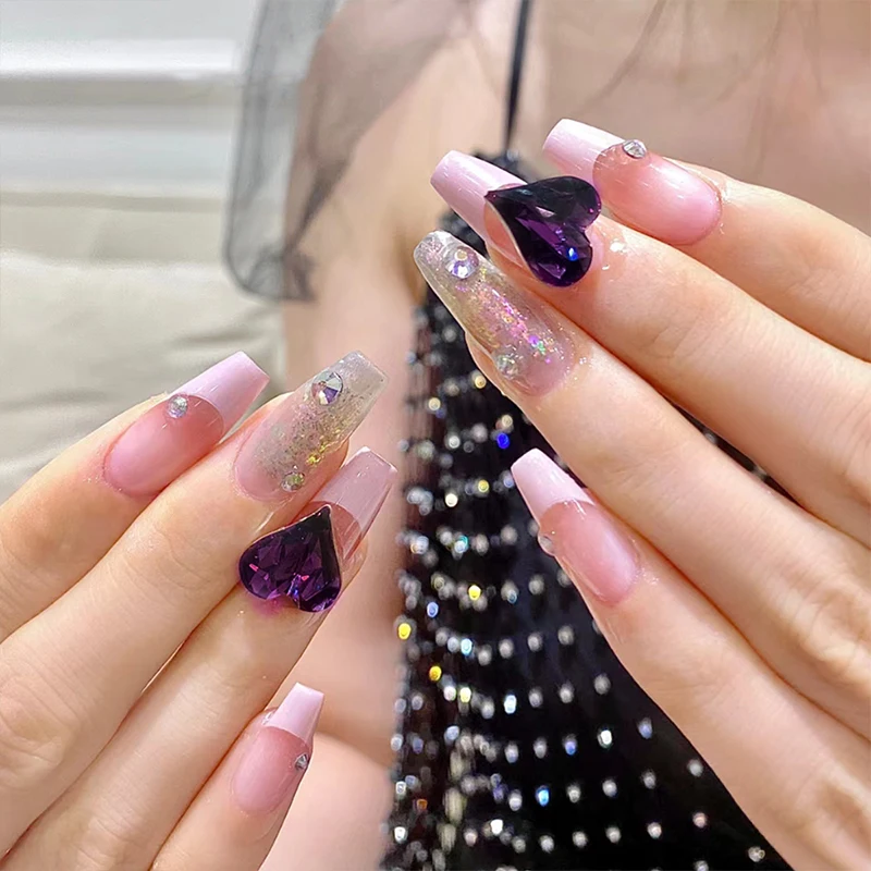 専用3Dネイルアート 10個セット ピンク パープル 【公式通販】