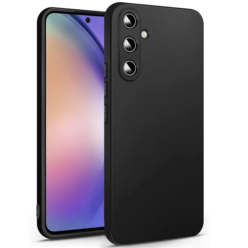 Tpu Cover Per Samsung A54, Custodia Nera Samsung Galaxy A54 5G Liquido Morbido Custodie Del Telefono Samsung A 54 Cover Samsung Galaxy A54 Case A 54 S