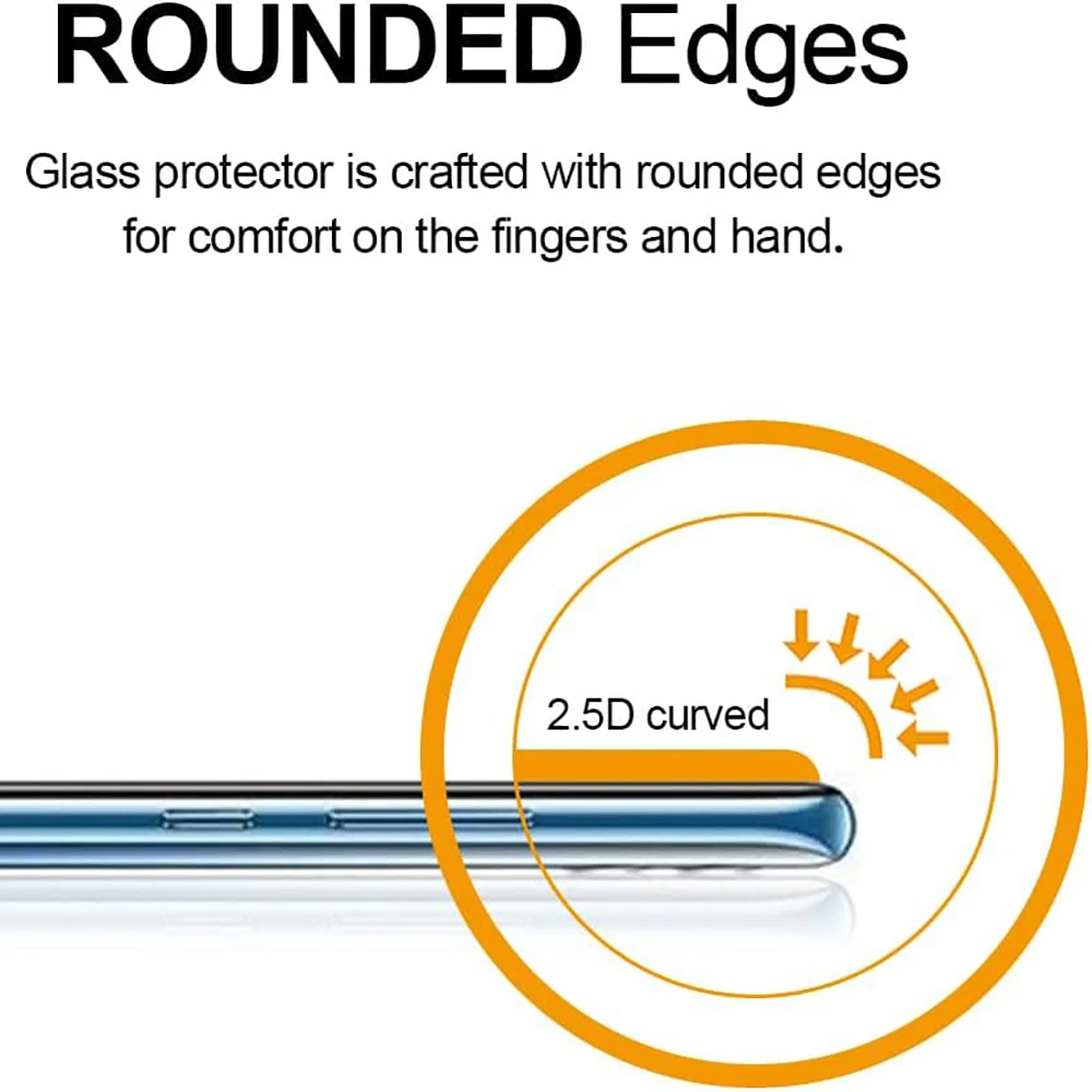 Premium Tempered Glass Screen Protectors - 2 Pack