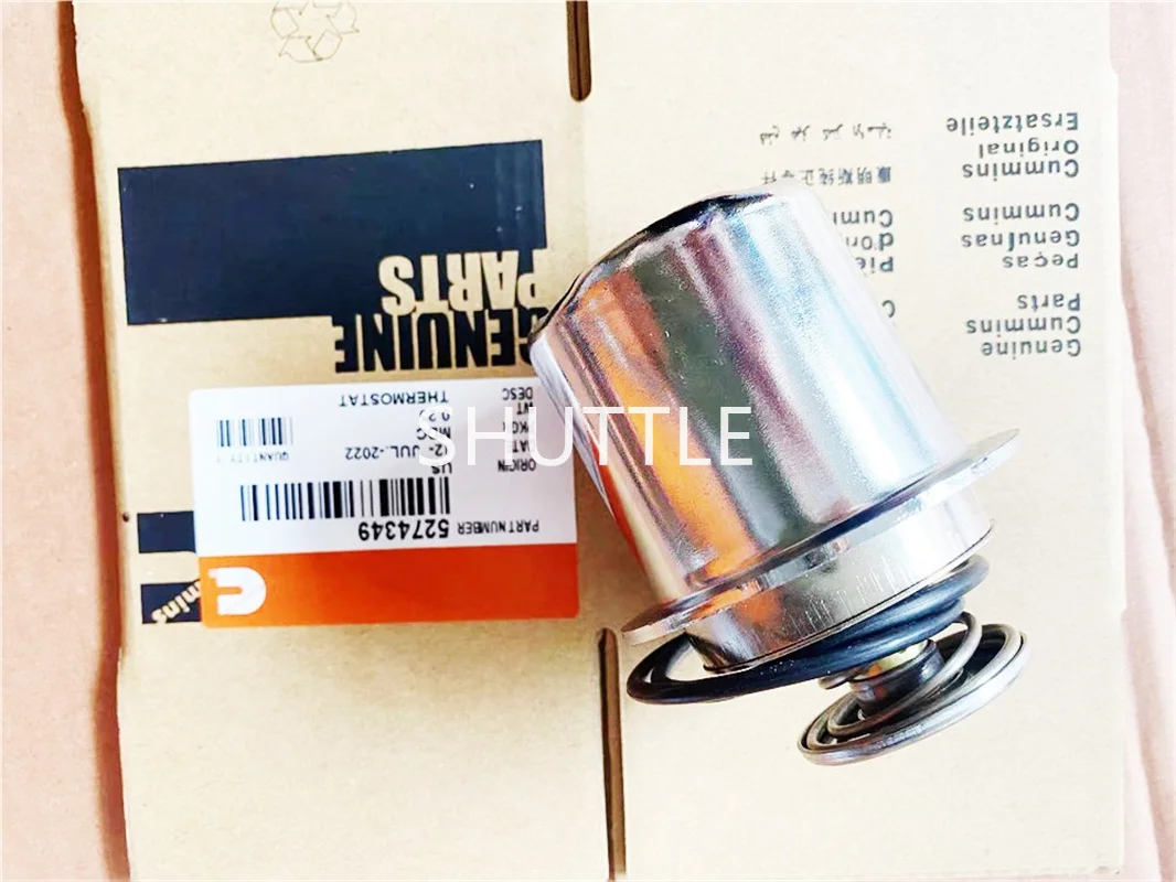 Original 5274349 thermostat, for DONGFENG Cummins engine use (price for 1pcs)