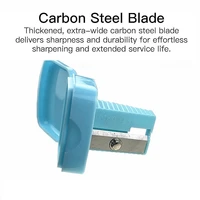 FABER-CASTELL Macron Color Single-Hole Pencil Sharpener Compact Portable Sharpener for Art Students Pencil Sharpening Tool 4