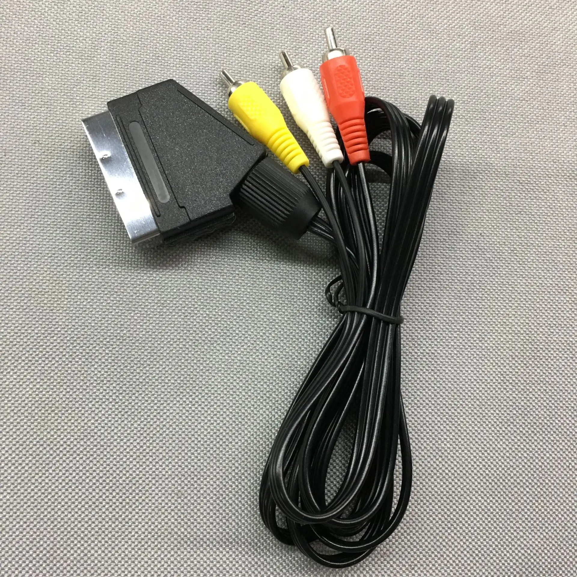 NES용 오디오 비디오 AV 케이블, 고품질 1.8m RGB Scart에서 3 RCA, 500 개