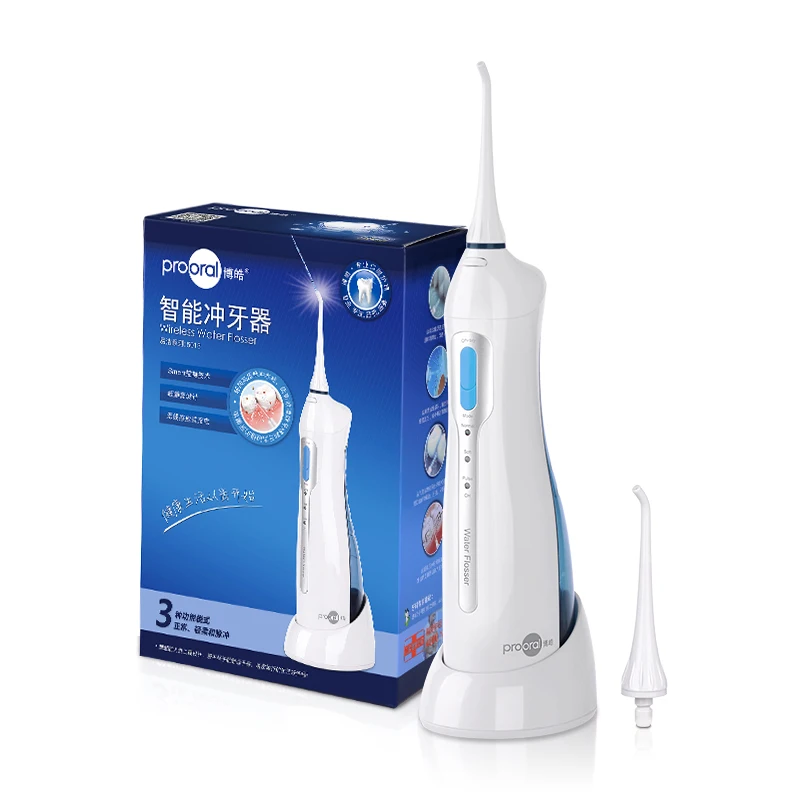 

Travel & Home Use IPX7 Waterproof Cordless Oral Irrigator Water Flosser
