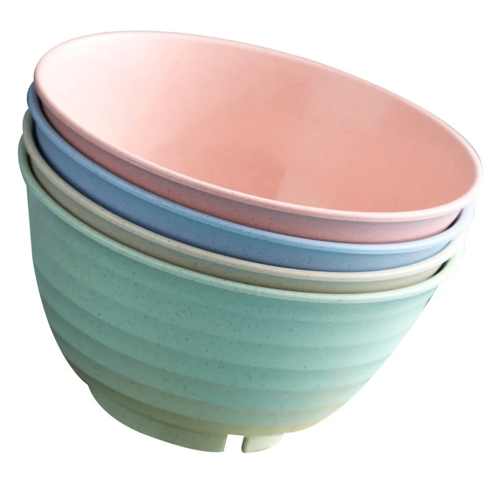 

4pcs Serving Bowl Soup Bowls Rice Bowls Cereal Bowls Home Restaurant Bowls