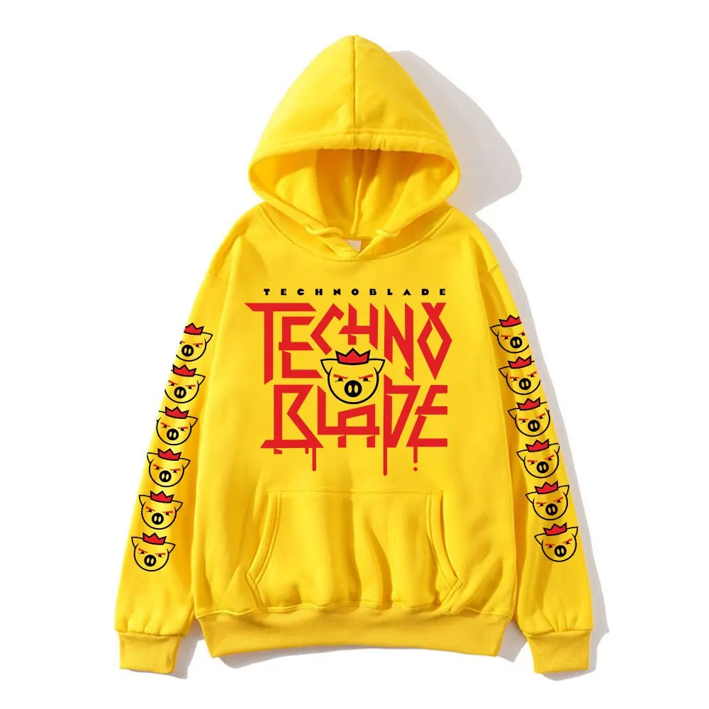 thumbnail image 1 of Sudadera con capucha del juego Dream SMP, ropa para niñas, Technoblade Merch, sudadera con gráficos divertidos, unisex, dibujos animados kawaii, sudaderas para niños, 1 of 5