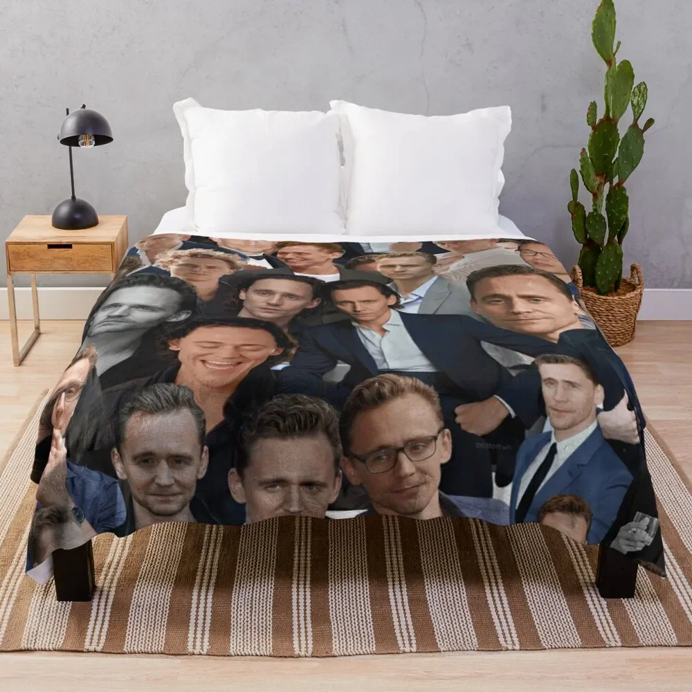 

Одеяло для косплея с коллажем Tom Hiddleston