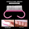 Acrylic Powder French Manicure Dust Professional White Clear Pink Crystal Polymer Builder Nails Extension Gel Kit Nail Set 5
