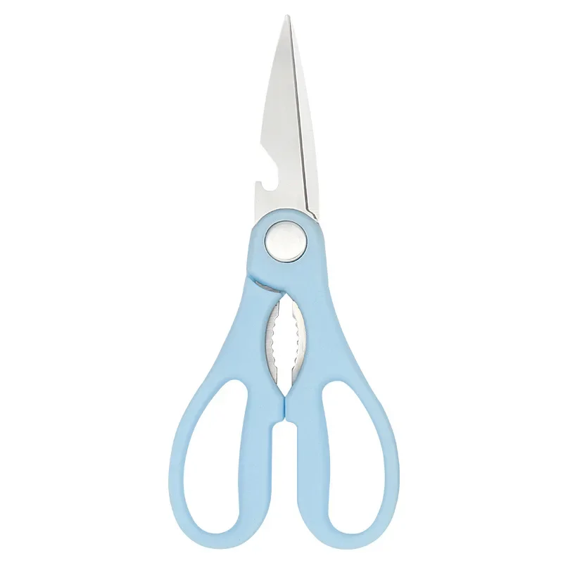 Household Stainless Steel Kitchen Scissors Tailor Scissors Sewing Tools Cut and Shred Function Office Scissors 5