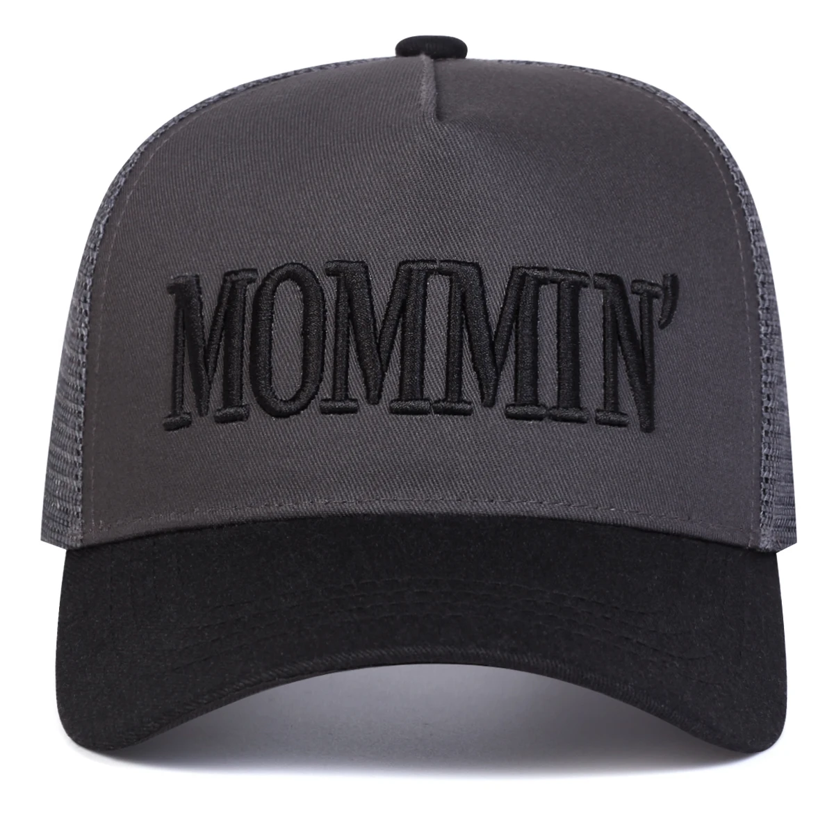 Unisex MOMMIN Baseballkappen mit Buchstabenstickerei, Frühling und Herbst, für den Außenbereich, verstellbare Freizeithüte, Sonnenschutzhut, Sportkappe – Detail 6