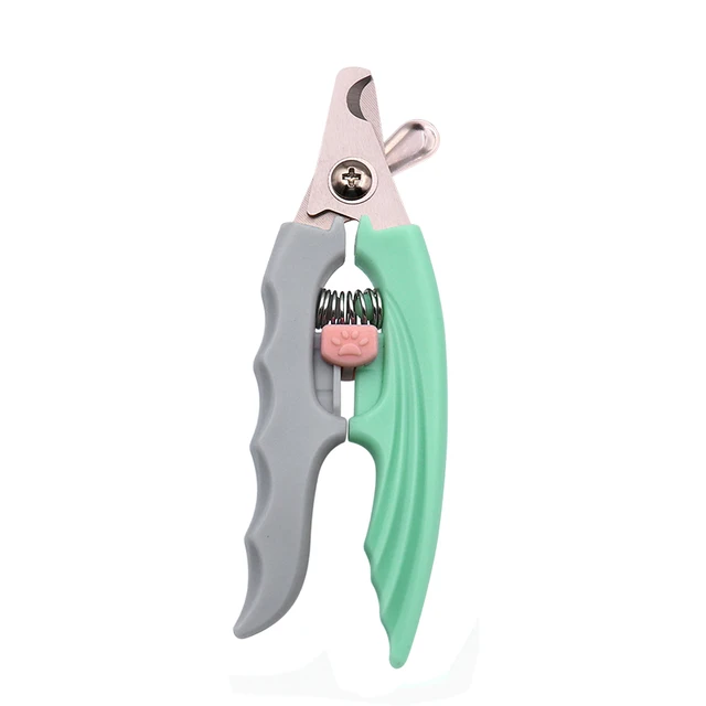 New Professional Pet Nail Clipper with Safety Guard Stainless Steel Scissors Cat Dog for Claw Care Grooming Supplies Size Fits 6