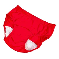 Panties Elderly Incontinence Daily Use Adult Comfortable Diapers Portable Travel Red 1