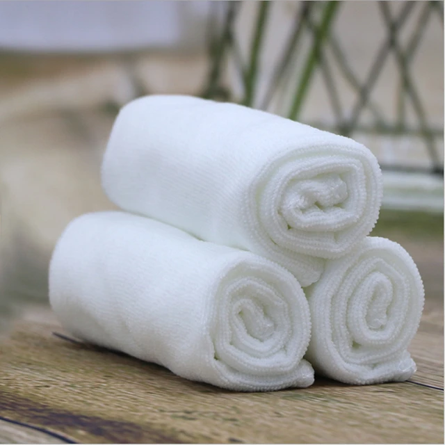 White Hand Towel Quality Hotel  Microfiber Fabric Terry Towel - 10pc White  Ultra - Aliexpress