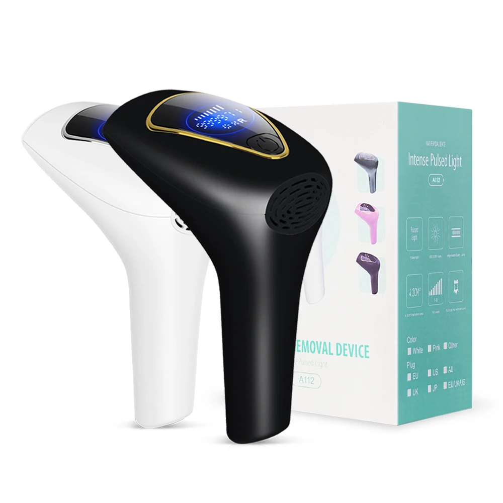 990,000 Flash Laser Epilator IPL Pulses Light LCD Display Depilator 8 Levels For Women Body Painless Bikinis Hair Removal