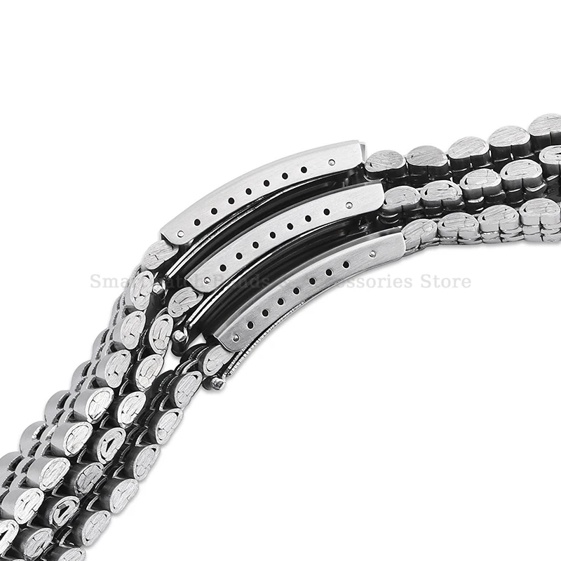 Elegant Stainless Steel Sport Wristband with Folding Clasp