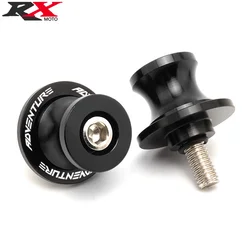 Enhanced Motorcycle Swingarm Spools Slider Stand (Black)